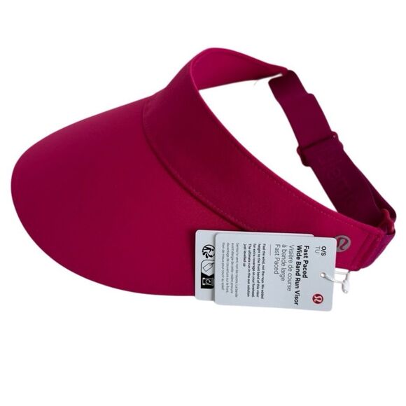 Lululemon Womens Fast Paced Wide Band Running Visor Passionate main image 11